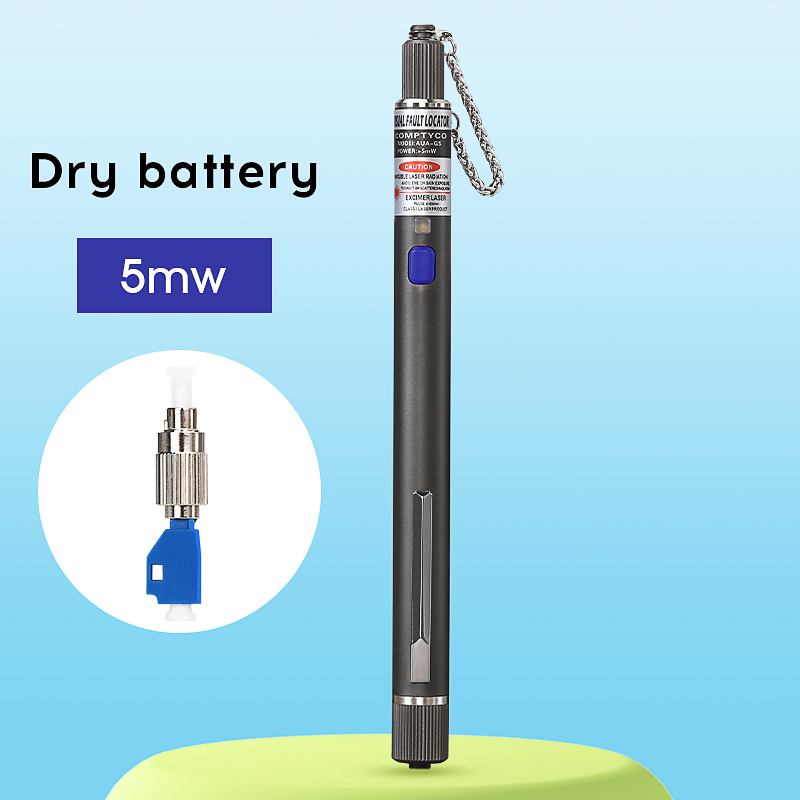 COMPTYCO FTTH Visual Fault Locator Optical Fiber Cable Tester Tool 5/10/20/30/50MW VFL 2.5MM(SC/FC/ST) Interface: Other