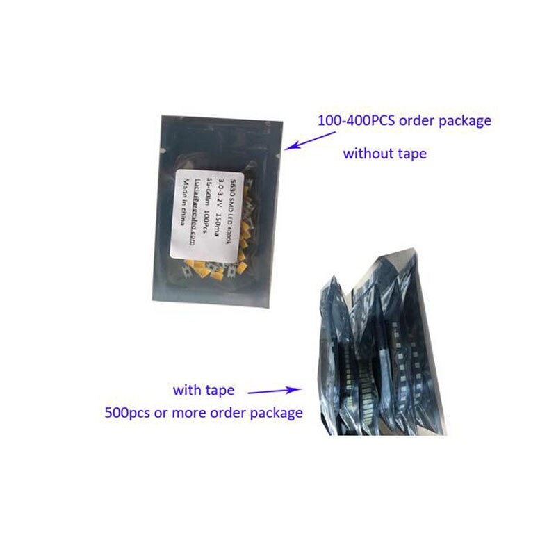 Chip LED de alto brillo 0,5 w SMD 5730 LED 100 Uds diodos 50-55lm 3,0-3,6 v naturaleza blanco, blanco, Blanco cálido, rápida