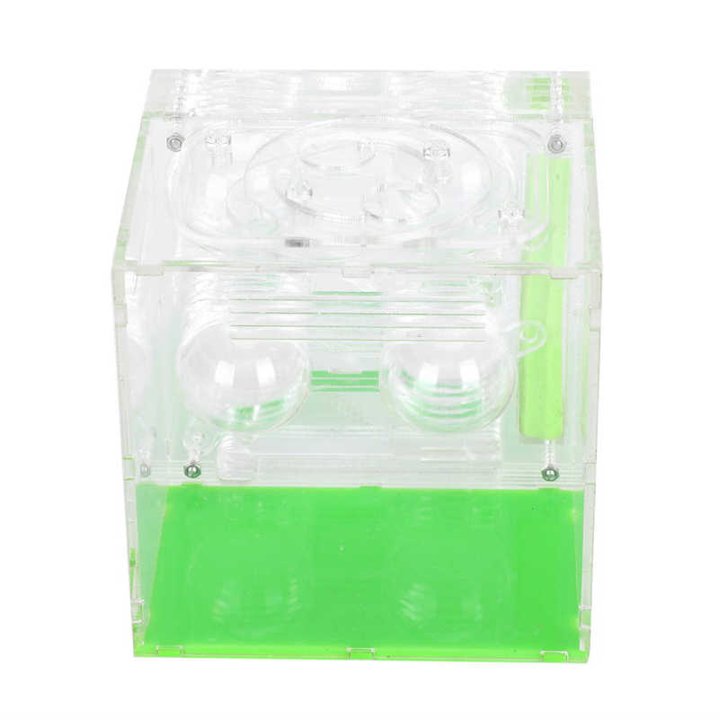 Insects Box Reptiles Living Box Transparent Acrylic Ant Breeding Box Watching Feeding Moisturizing Pet Ants Case C Type