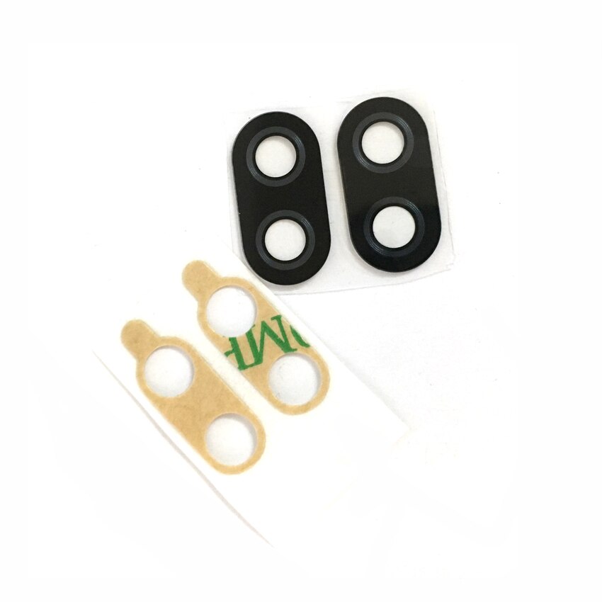 2pcs Voltar Câmera Traseira Tampa Da Lente de Vidro Para Asus Zenfone 4 MAX ZC520KL 5.2 "ZC554KL 5.5" com ahesive Sticker Peças de Reposição