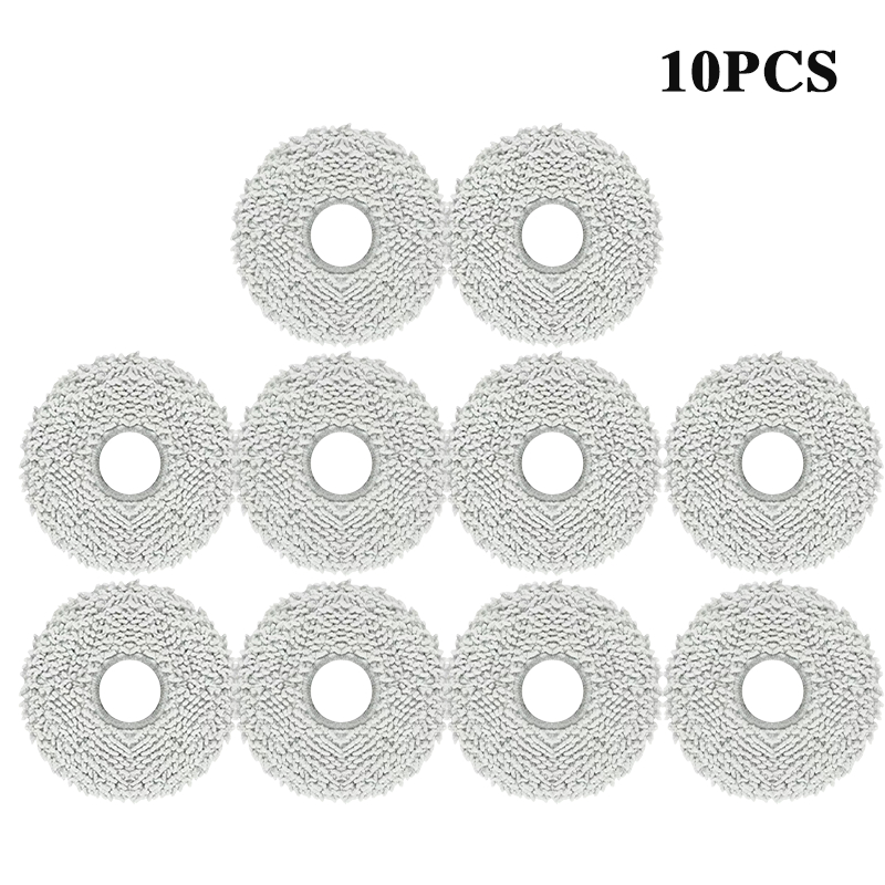 Ersatzteile für ecovacs  t30 pro und omni  / t30s pro saugroboter: staubbeutel, hauptbürste, seitenbürste, filter, wischmopp-zubehör: Hellgrün