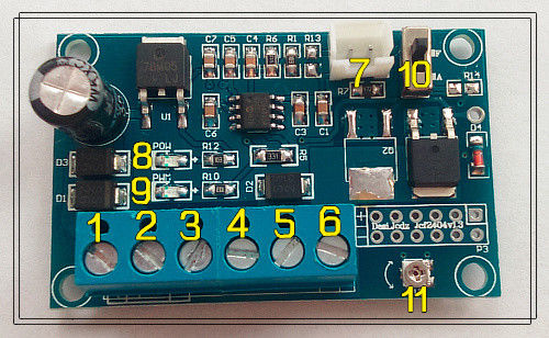 DC 12V 24V 4A Fan Temperature Control governor PWM Thermostat Speed Controller chassis fan regulation module