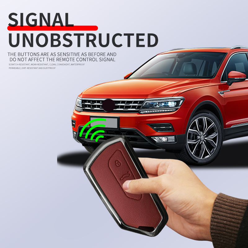 Legierung Auto Schlüssel Fall Abdeckung für VW Volkswagen Golf 7 8 Git MK8 ID.3 ID.4 Cupra Formentor Skoda Octavia A8 SEAT Leon MK4