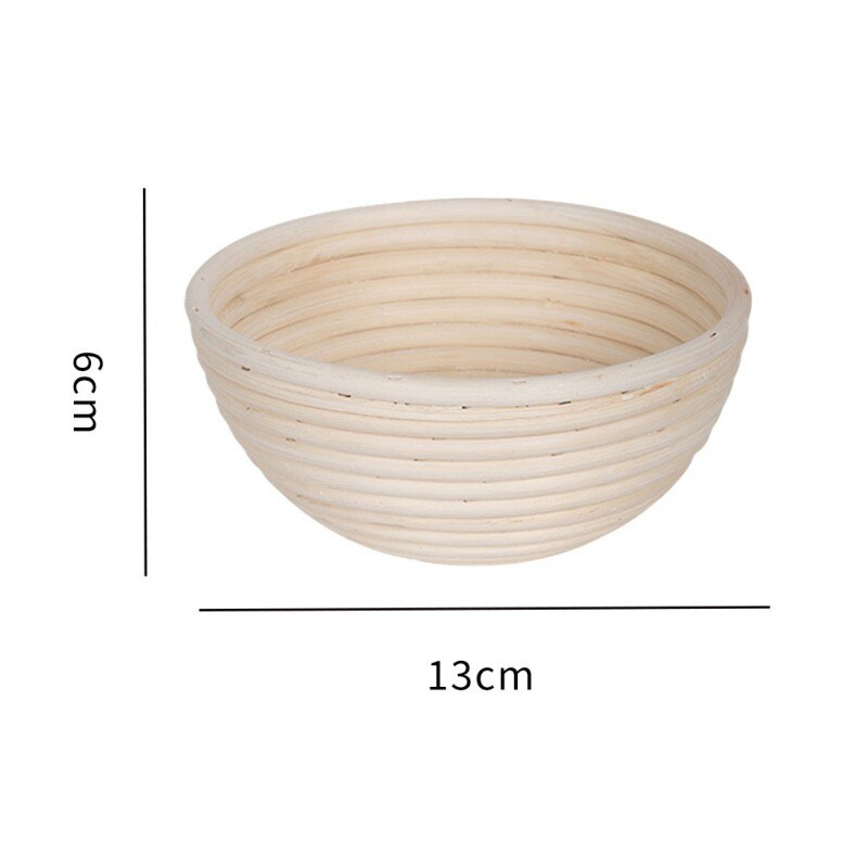 Oval Rattan Bread Proofing Basket Natural Rattan Wicker Woven Dough Fermentation Sourdough Banneton Bread Basket: A1