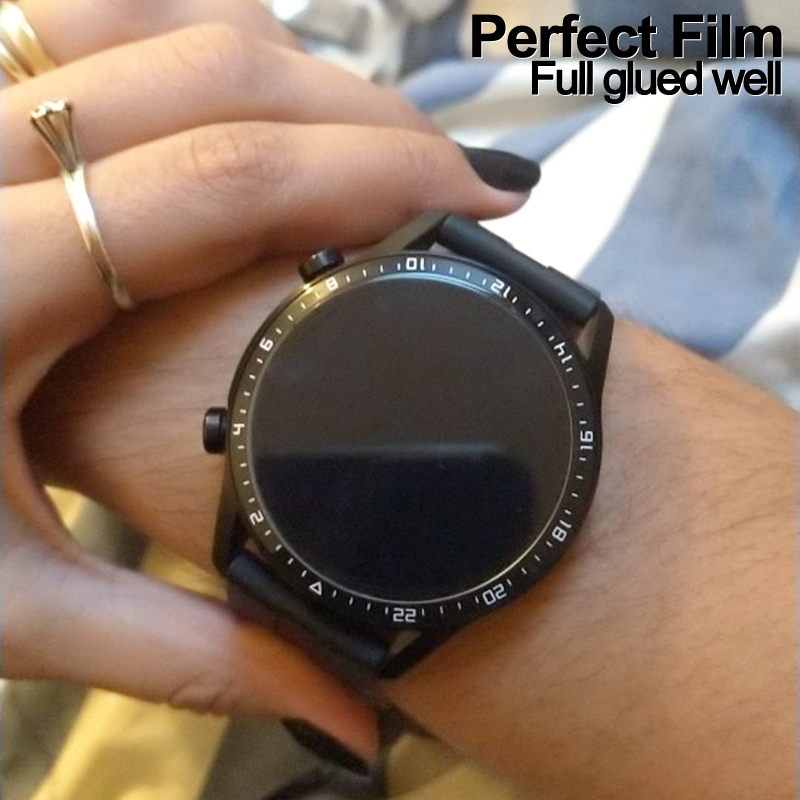 Szkło hartowane do zegarka huawei gt gt2 gt 2 pro 46mm gt 2e zegarek 2 pro magia 2 szkło ekranowe folia ochronna