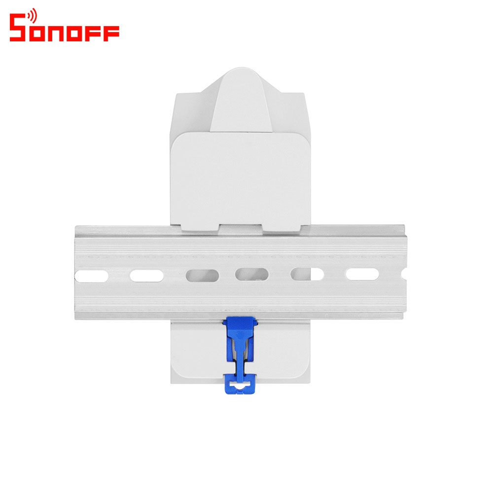Itead Sonoff DR DIN Rail Tray Mounted Adjustable Holder Support Most Sonoff Products Basic RFR2 RFR3 POWR2 TH10/16 Dual