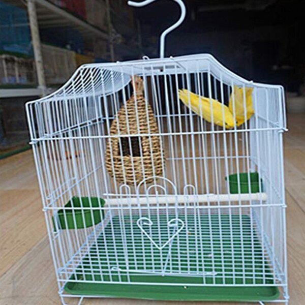 Paquet de 2 hutte pour oiseaux en herbe, maison pour oiseaux, nid d&#39;oiseau suspendu, en Fiber tissée à la main, maison pour oiseaux, refuge pour oiseaux de Preda