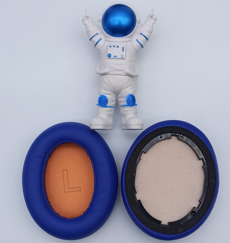 Nauszniki robić zestawu słuchawkowego Anker Soundcore życie Q10 Q20 Q30 Q35 Wymienne nauszniki z pianki pamięć Wymienne nauszniki z pianki: Niebieski