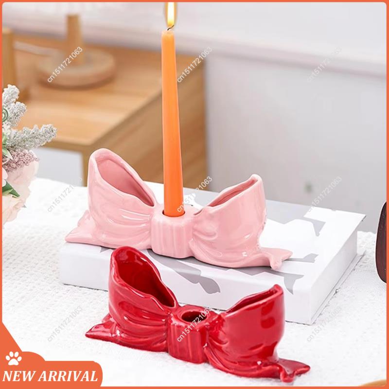 Emptionhome decorations rosett ljusstake långskaftad aromaterapi ljusstakar