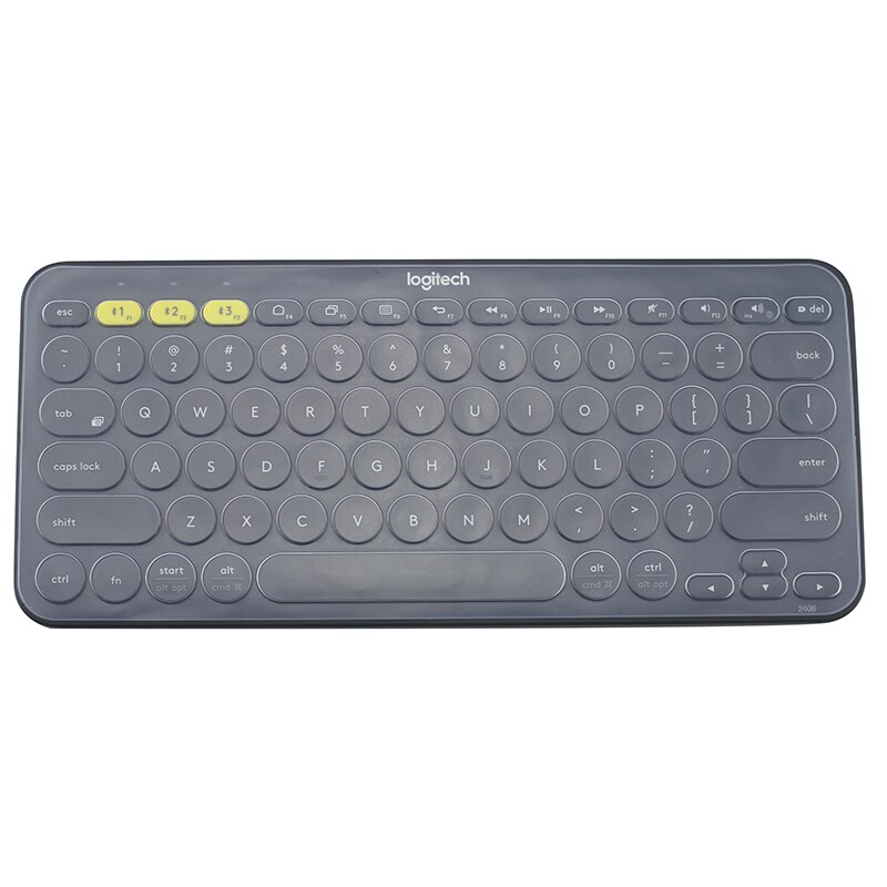 Tastatur Abdeckung für Logitech K380 Drahtlose Bluetooth Tastatur Silikon Wasserdichte Tastatur Aufkleber Geschmack Vollständige Abdeckung Film