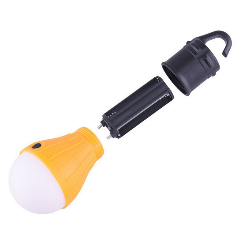 Mini kannettava valaistus lyhty teltta valo led-lamppu hätälamppu vedenpitävä riippukoukku taskulamppu retkeilyvalo käyttö 3* aaa