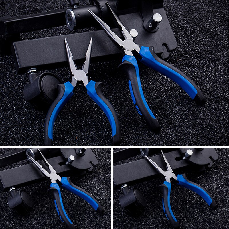 6" 8"Multi-function Long Nose Pliers High Hardness Precision Wire Plier Needle Nose Pliers For Electrician