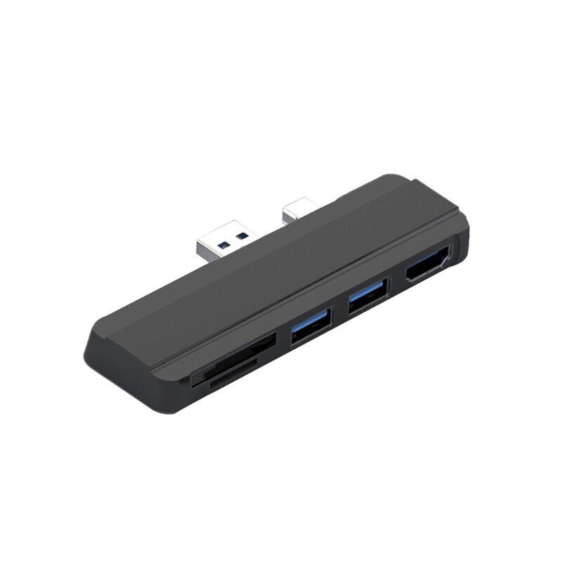 5 in1 Hub for Surface Pro3/4/5 Multifunctional Docking Station to HDMI-compatible USB3.0 TF SD Reader Expansion Adapter
