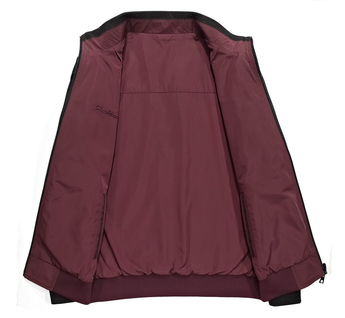 Men Two-sided Outdoor Hiking Climbing Camping Keep Warm Clothes Male Sports Training Stand Collar Jacket M-3XL Loose Coat