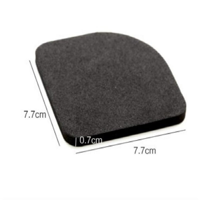 1 Set/partij Zwart Multifunctionele Wasmachine Shock Pads Antislipmatten Koelkast Shock Mute Pad 4 Stuks