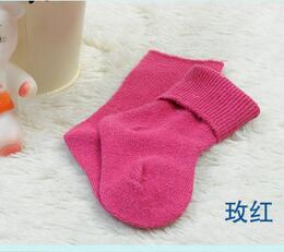 0-24 m kids Wol Warmkeeping Sokken Meisje Jongen Kinderen Sok Kinderen Korte Sokken voor unisex baby wol kind sox: 3 / 24M