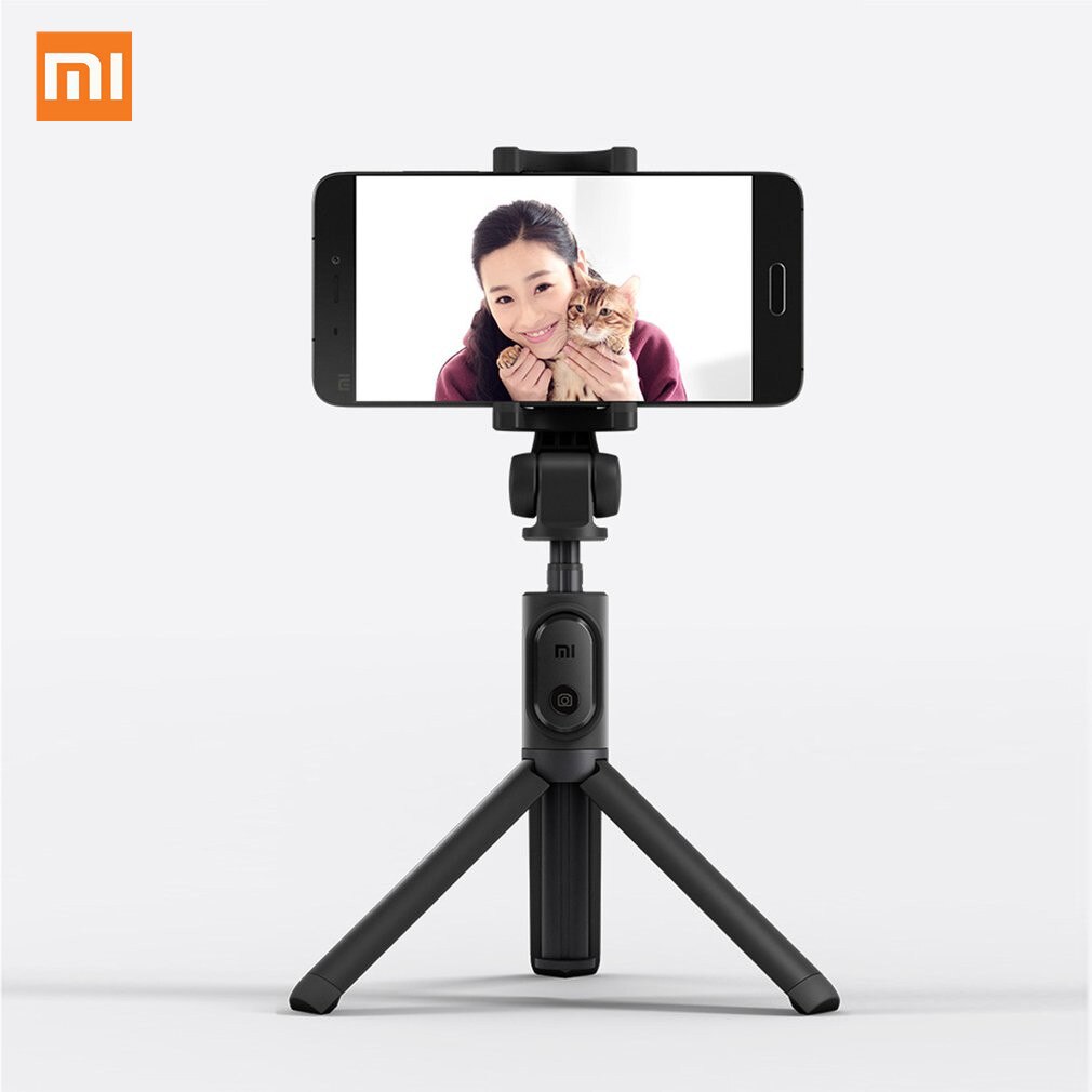 Xiaomi-trípode plegable Original, palo Selfie monopie Bluetooth con botón inalámbrico, palo de autofotos con obturador para teléfonos iOS y Android