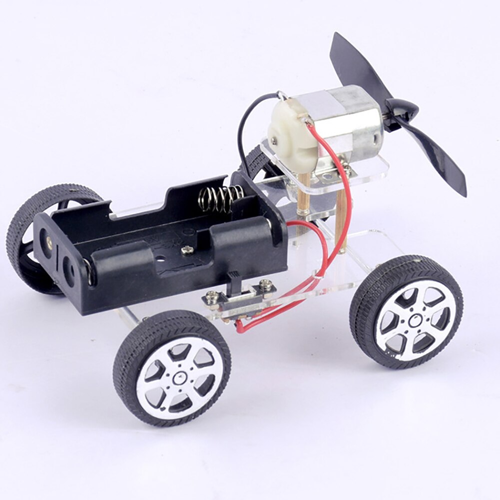 DIY coche de viento modelo tecnología ciencia juguete educativo enseñar Kit
