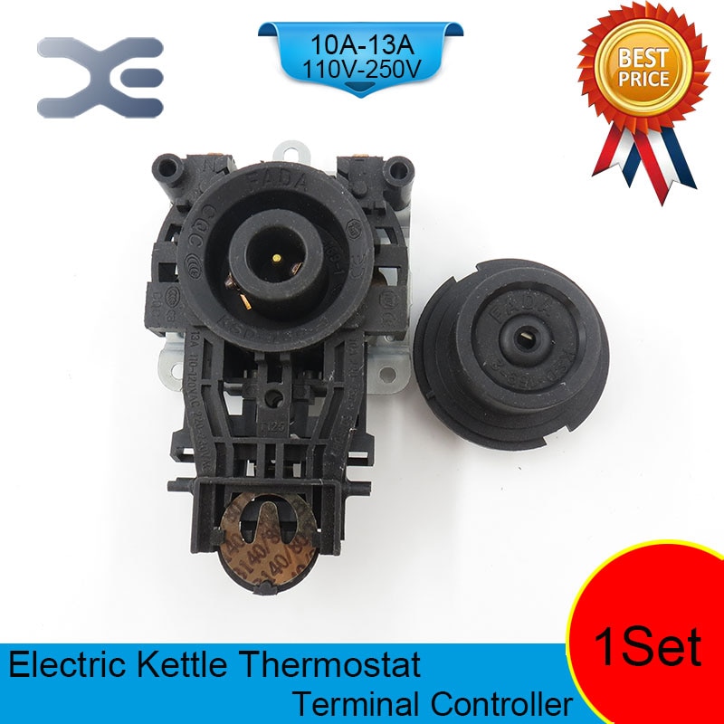 T125 13A 110-250V NC Terminal Controller Kettle Thermostat Unused Spare Parts for Electric Kettle EK1703