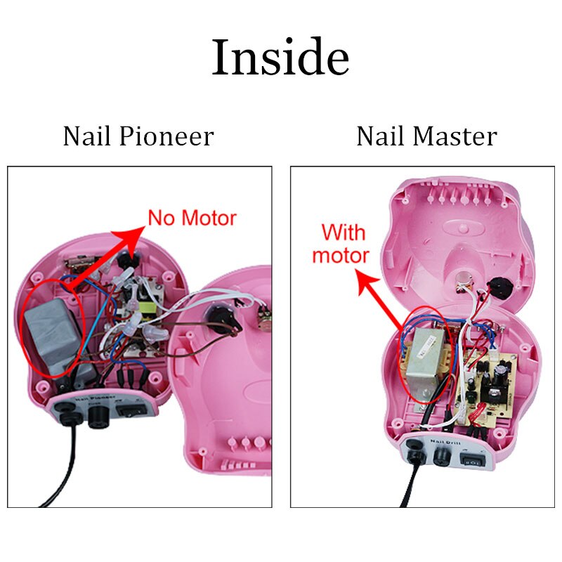 30W 35000 Rpm Professionele Elektrische Nagel Polijstmachine Mill Cutter Sets Voor Manicure Nail Art Equipment Tool