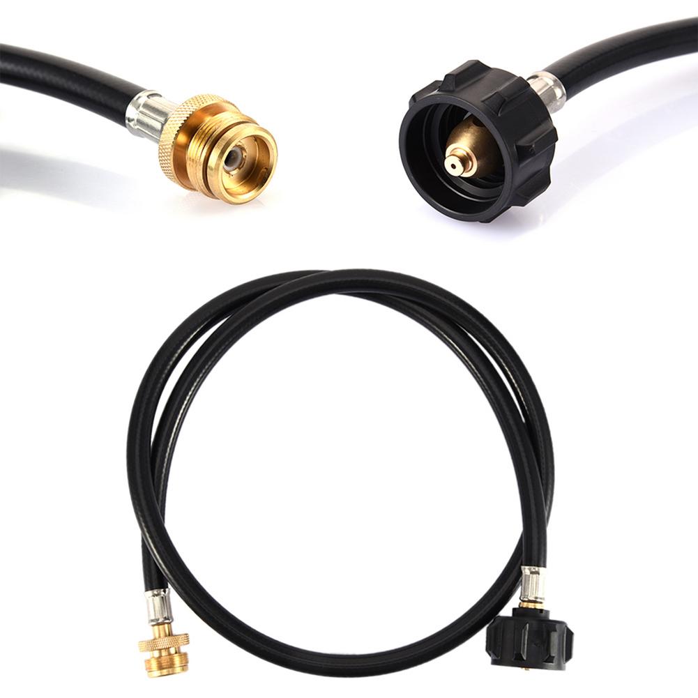 6FT Propan Adapter Verbunden Gas Rohr POL Einem Pfund Gas Tank Gas Rohr Gas Rohr 20LB Gas Zylinder Umwandlung Gummi schlauch