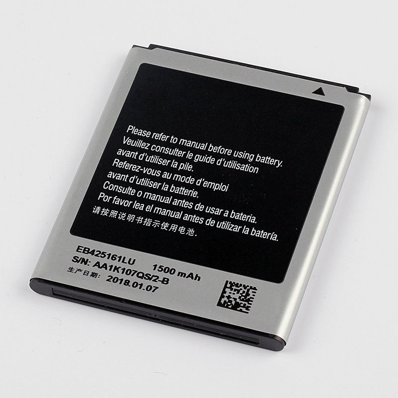 Dinto 1pc 1500mAh EB425161LU Smart Phone Battery for Samsung GT-S7562L S7560 S7566 S7568 S7572 S7580 i8160 i8190 i739 T59