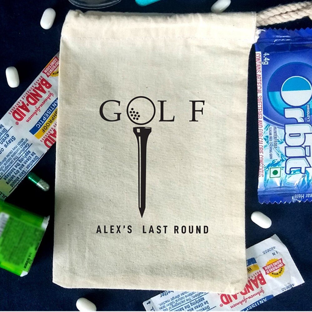 Golf Wedding Favor Bags Golf Tee Bag Groomsmen Golf Favors bags Bachelor Party Favor Stag Party Favor Tee Bags