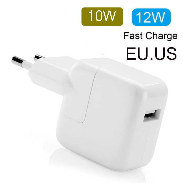 2.4A Snel Opladen 12W Usb Power Adapter Telefoon Reizen Thuis Lader Voor Iphone X 8 Plus 7 6S 5 4s Ipad Mini Tablet Ноутбук Euro