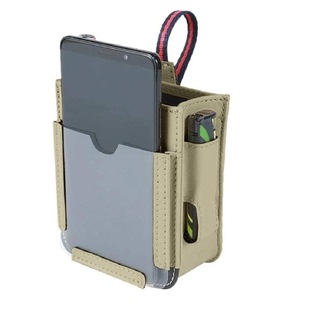 Spot Multifunctional Car Pocket Automotive Air Vent Bag Small Storage Styling R8V3 Car Phone Mobile Pouch L1Z8: beige