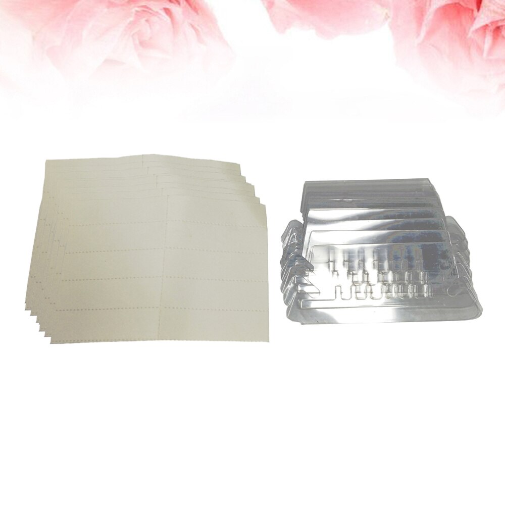 100Pcs Suspension File Folder Hanging File Holder Paper Wear-resistant Frame Documents Organizer Desktop Office Supplies (Plasti