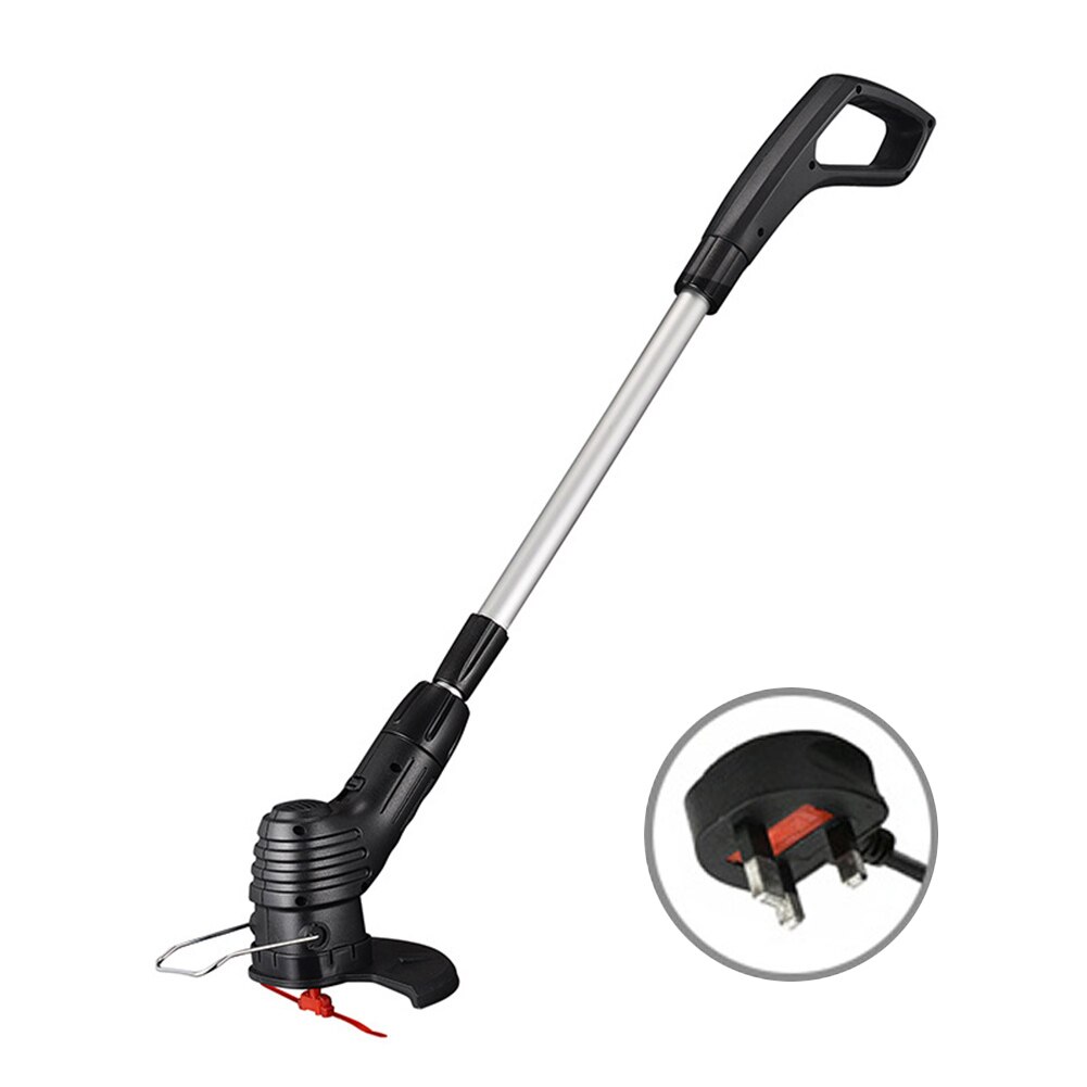 Multifunctional Rechargeable Electric Grass Trimmer Cordless Household Garden Tools String Cutter Pruning Lawn Mower for Grass: UK Plug