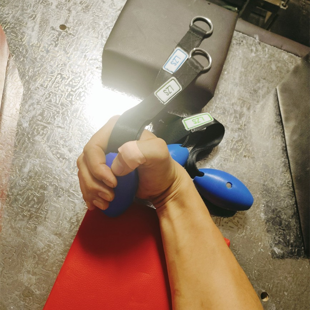 Elliptic Wrist Ball Hand Grip Top Roll Hook Rising Arm Wrestling Exercise Handle Forearm Grip Strong Finger Trainer