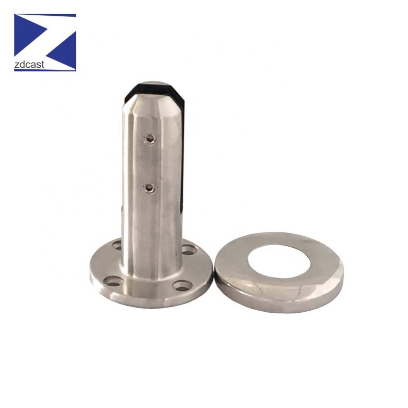 Balustrade de balcon rond en acier inoxydable | Miroir 316 clôture de piscine, bec de verre