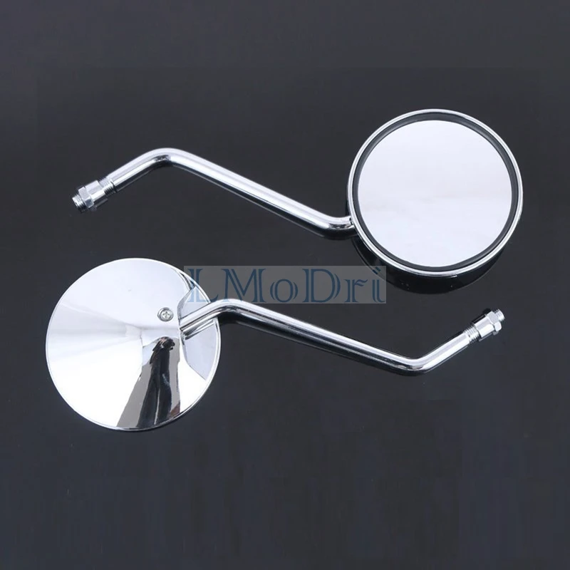 Espejo retrovisor Universal LMODRI para motocicleta, espejos retrovisores de 8mm y 10mm para Honda
