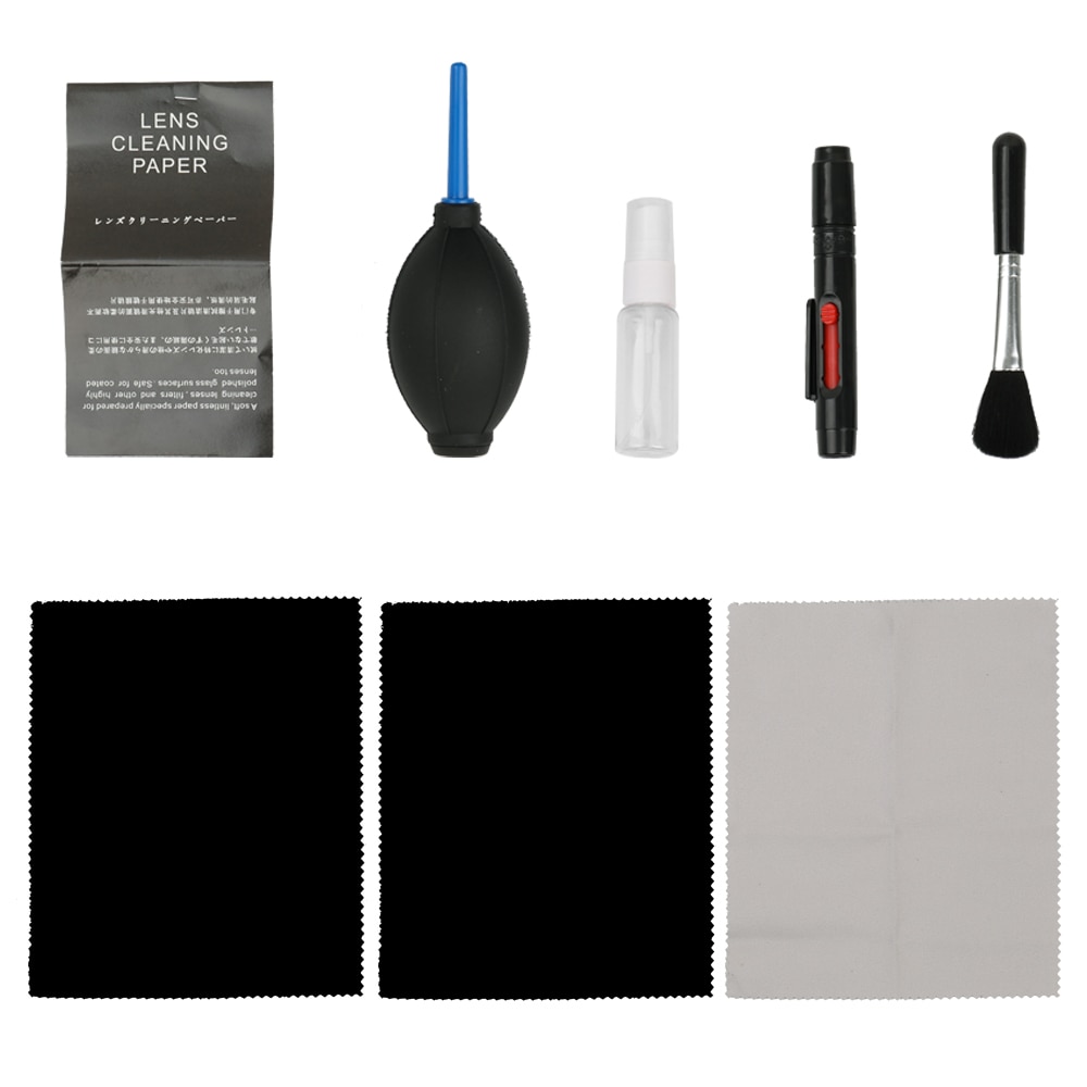 Camera Photo Accessories Cleaning Kit for DSLR Cameras and Sensitive Electronic Lens Sensor LCD Screen Cleaning Kit