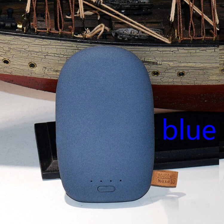 mini gorący bruk powerbank brukowiec kształt przenośny USB moc Bank robić smartfonów i podkładki: Niebieski