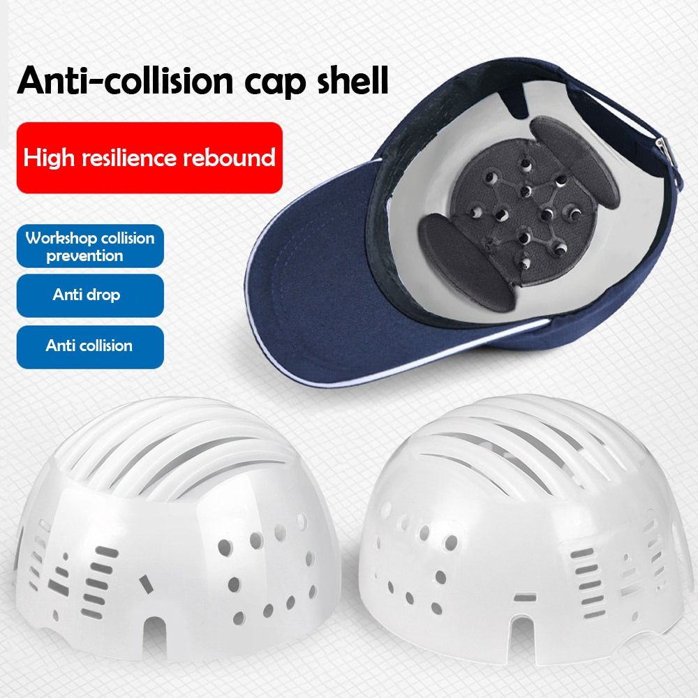 Nueva gorra, casco de seguridad, forro protector para sombrero, tapa de PE, inserto ligero anticolisión, inserto de tapa antigolpes