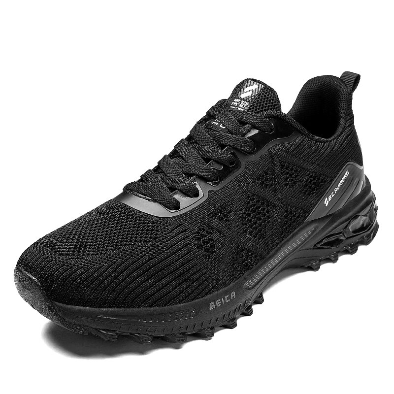 Golf Shoes Men Outdoor Red Orange Man Sport Walking Sneakers Breathable Mesh Male Golf Sneakers Training Non-slip Trainers