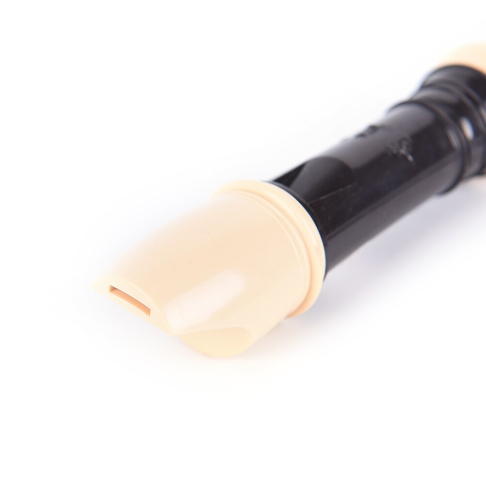 Adjustable Black Clarinet Soprano Recorder Flute Musical Instrument + Cleaning Rod Piccolos Accessory 8 Holes