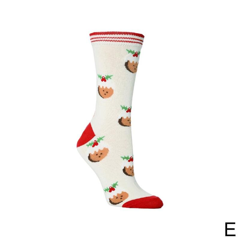 Julstrumpor i europa och amerika älgstrumpor för män och kvinnor personlighet tubstrumpor halloween strumpor