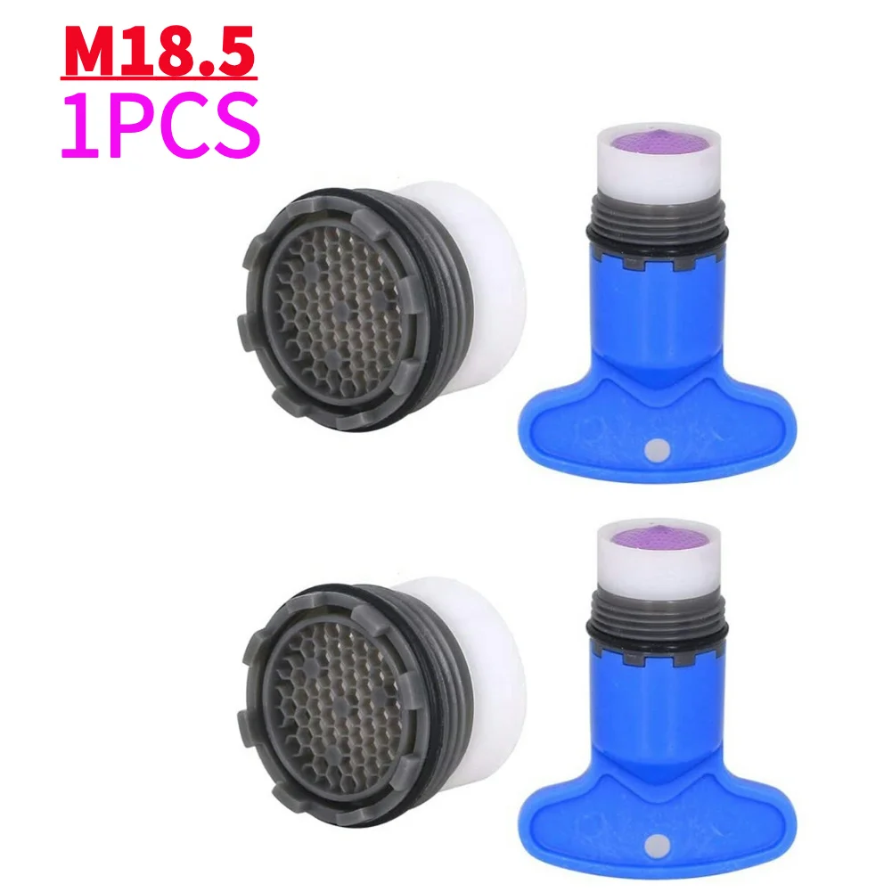 Aireador mezclador, 1/2 Juego, rosca macho de 16,5-24mm, grifo de ahorro de agua, aireador, grifo de burbuja, accesorios para grifo de lavabo de cocina y baño