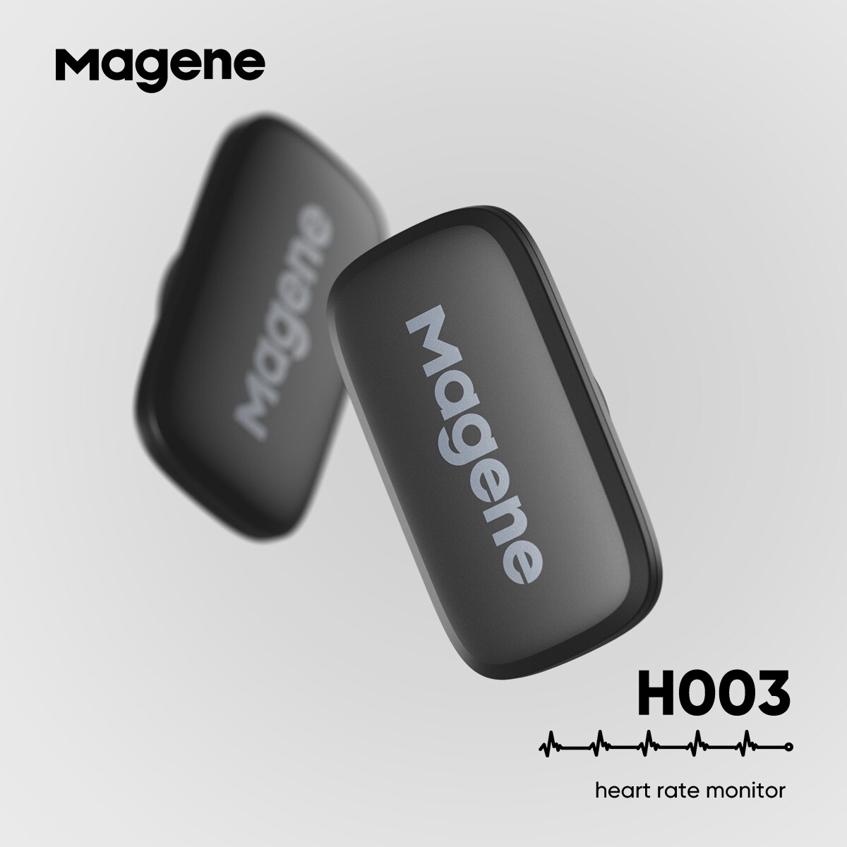 Magene – capteur de fréquence cardiaque H003, moniteur de sport pour vélo, avec sangle de poitrine, double ANT, Bluetooth, pour ordinateur Wahoo Garmin