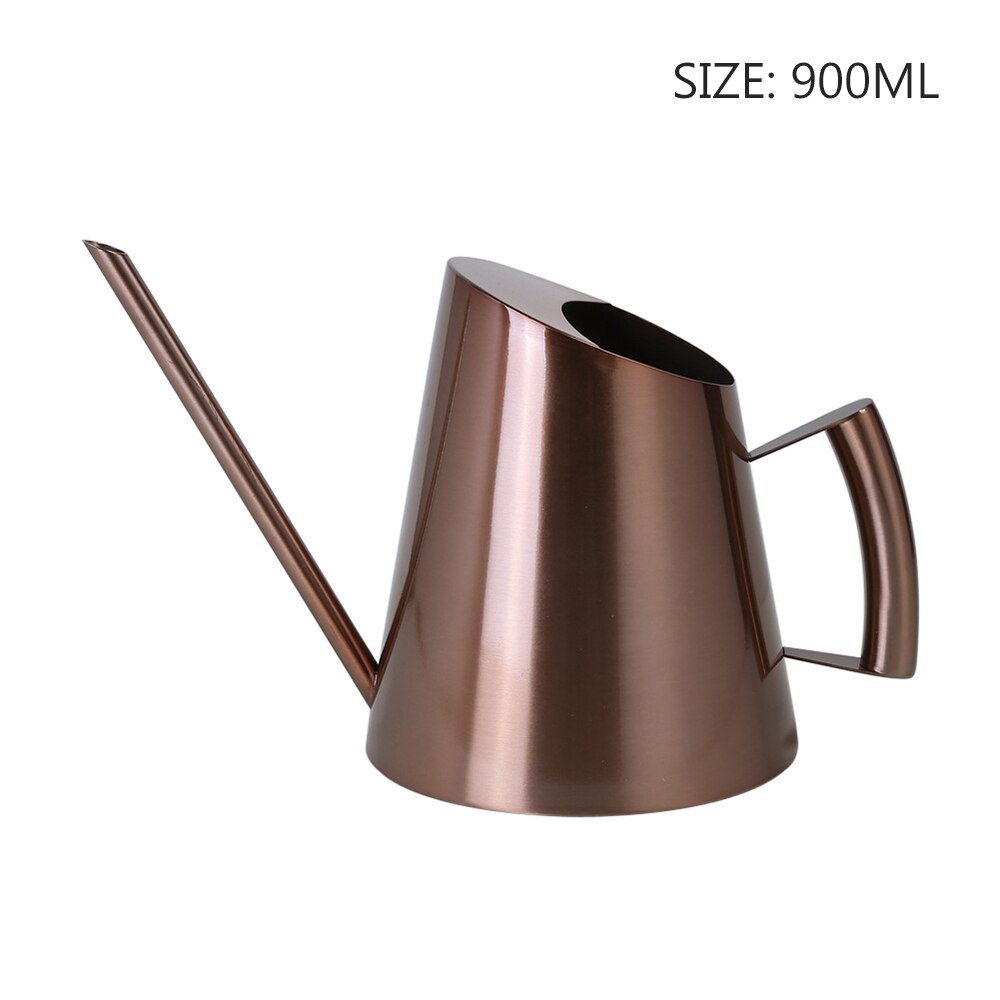 400/900Ml Rvs Lange Neus Gieter Gieter Gieter Waterkoker Kleine Gieter Tuingereedschap Creatieve: 02