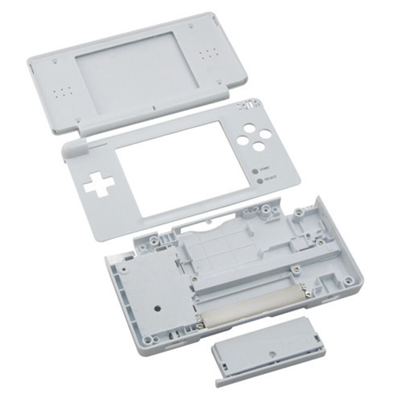 Wit Volledige Reparatie Onderdelen Behuizing Shell Case Kit Voor Nintendo Ds Lite Ndsl