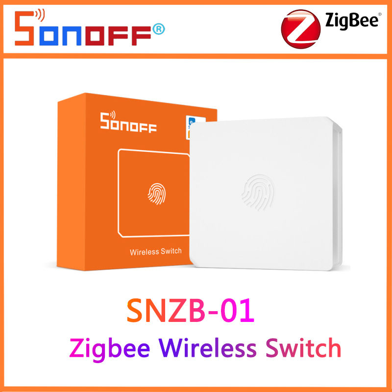 SONOFF Zigbee SNZB-01 Mini Wireless Switch eWeLink APP Remote Control Smart Home Switch Works With ZBBridge IFTTT