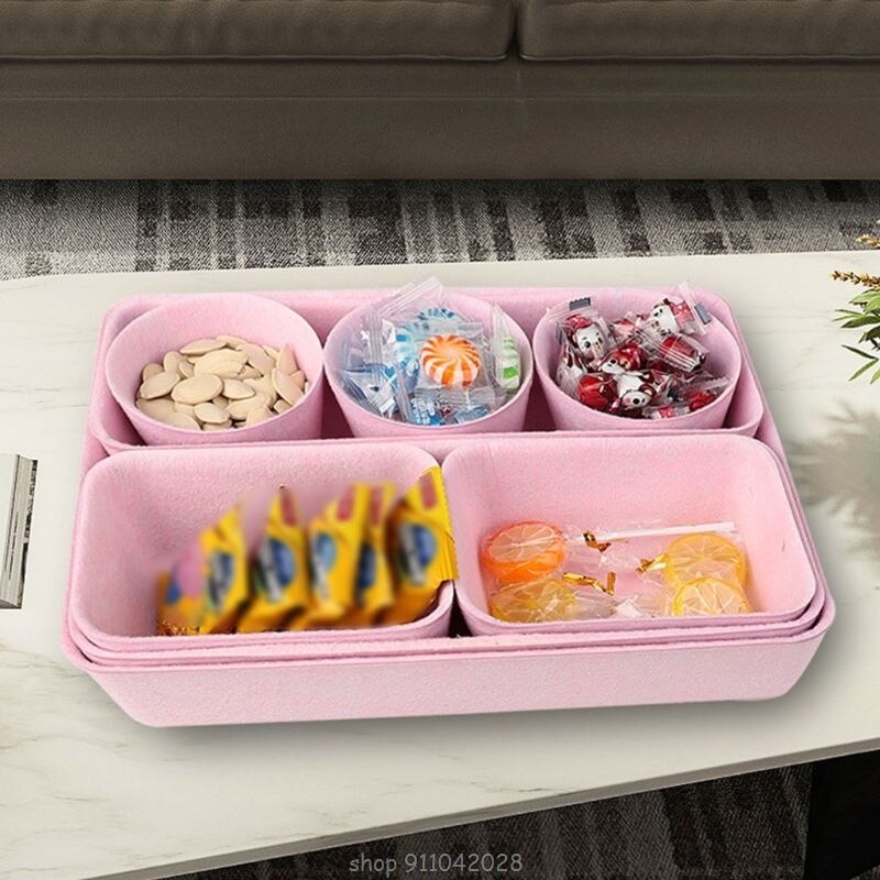 8 In 1 Felt Office Drawer Organizer Trays Drawers Organizers Bins Dividers Storage Bins For Makeup Jewelry D17 20