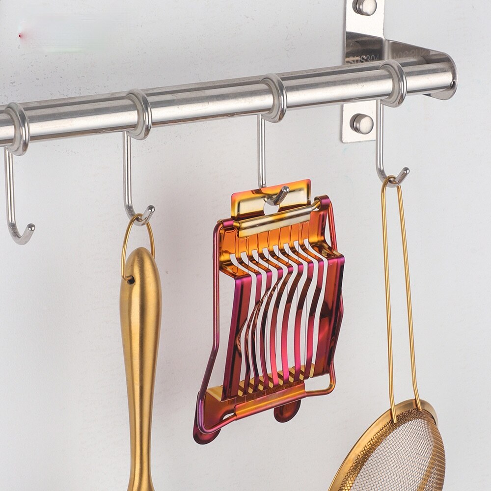 High stainless steel slicer Kitchen baking gadget melon fruit egg flower petal slicer kitchen accessories