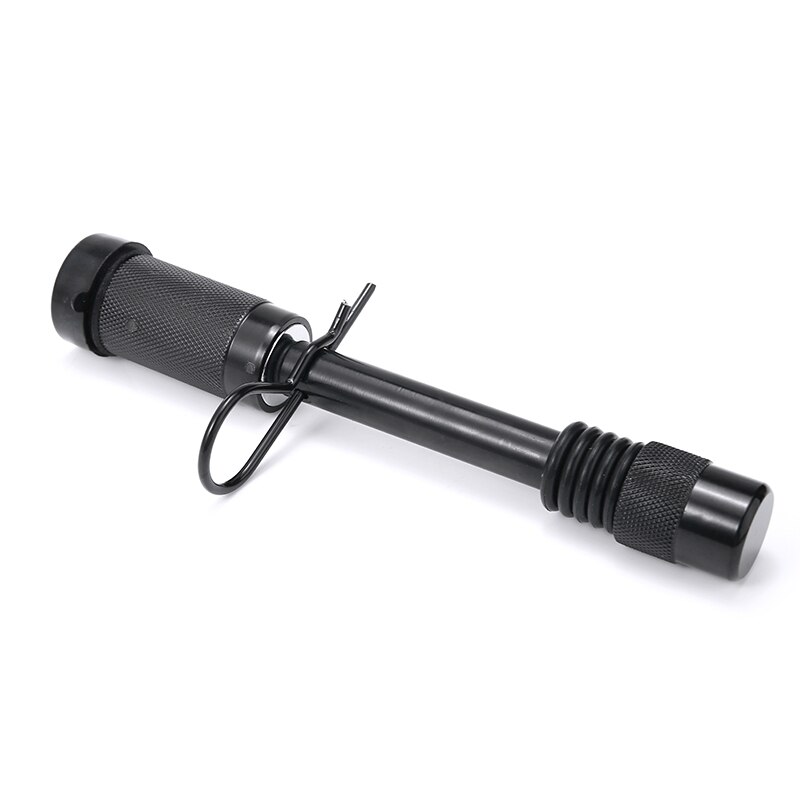 Ensemble de broches de verrouillage d&#39;attelage de remorque, accessoires de remorque, verrouillage de récepteur Extra Long noir avec un système de verrouillage à 2 clés 5/8 et 1/2 pouces