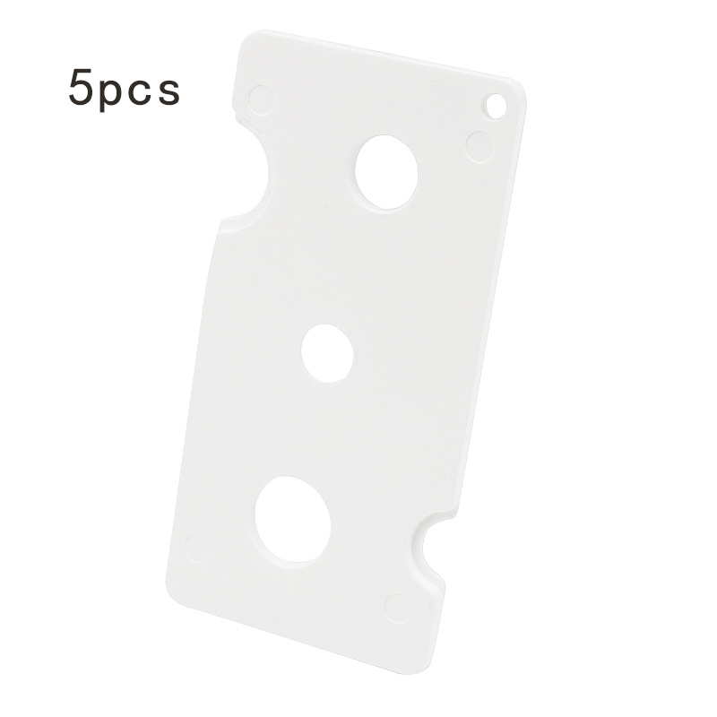 Bottiglia di colla per ciglia tappi di plastica apribottiglie di ricambio testa della bocca della bottiglia uso della colla estesa strumenti di estensione delle ciglia anti-blocco: Avorio