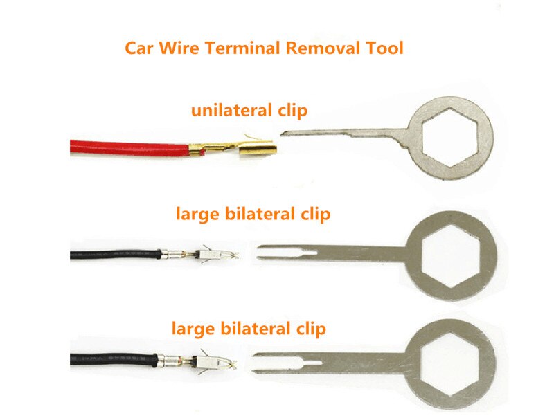 26Pcs Car Terminal Removal Electrical Wiring Crimp Connector Pin Extractor Kit Automobiles Terminal Repair Hand Tools